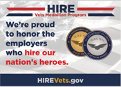 HIRE Vets Medallion Program Postcard