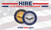 HIRE Vets Medallion Program Graphic